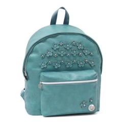 Nici 17061 Freizeit-Rucksack Jolly Mäh Schaf Yuna Mit Blumenapplikation Türkis