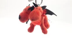 Nici 89937 Schlüsselanhänger Doppelkopfdrache Rot Ca 10cm Plüsch Taiwan Limited -Boutique-Laden für Plüschtiere 20220414 095646