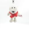 Nici 25950 Schlüsselanhänger Eisbär Mit Rotem Schal 10cm Plüsch Polar Bär -Boutique-Laden für Plüschtiere 25950 1