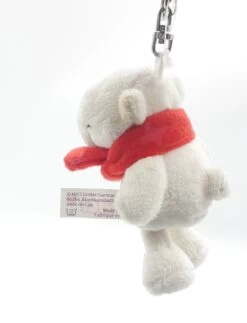 Nici 25950 Schlüsselanhänger Eisbär Mit Rotem Schal 10cm Plüsch Polar Bär -Boutique-Laden für Plüschtiere 25950 4