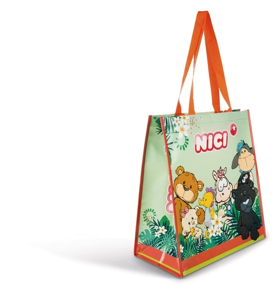 Nici 26418 Große Wiederverwendbare Tragetasche Mit Nici Motiven 43x39cm 4 Nici 26418 Große Wiederverwendbare Tragetasche Mit Nici Motiven 43x39cm – Bild 2