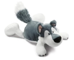 Nici 29066 Hund Husky Jack Liegend Ca 20cm Cool Couple Schlenker Plüsch