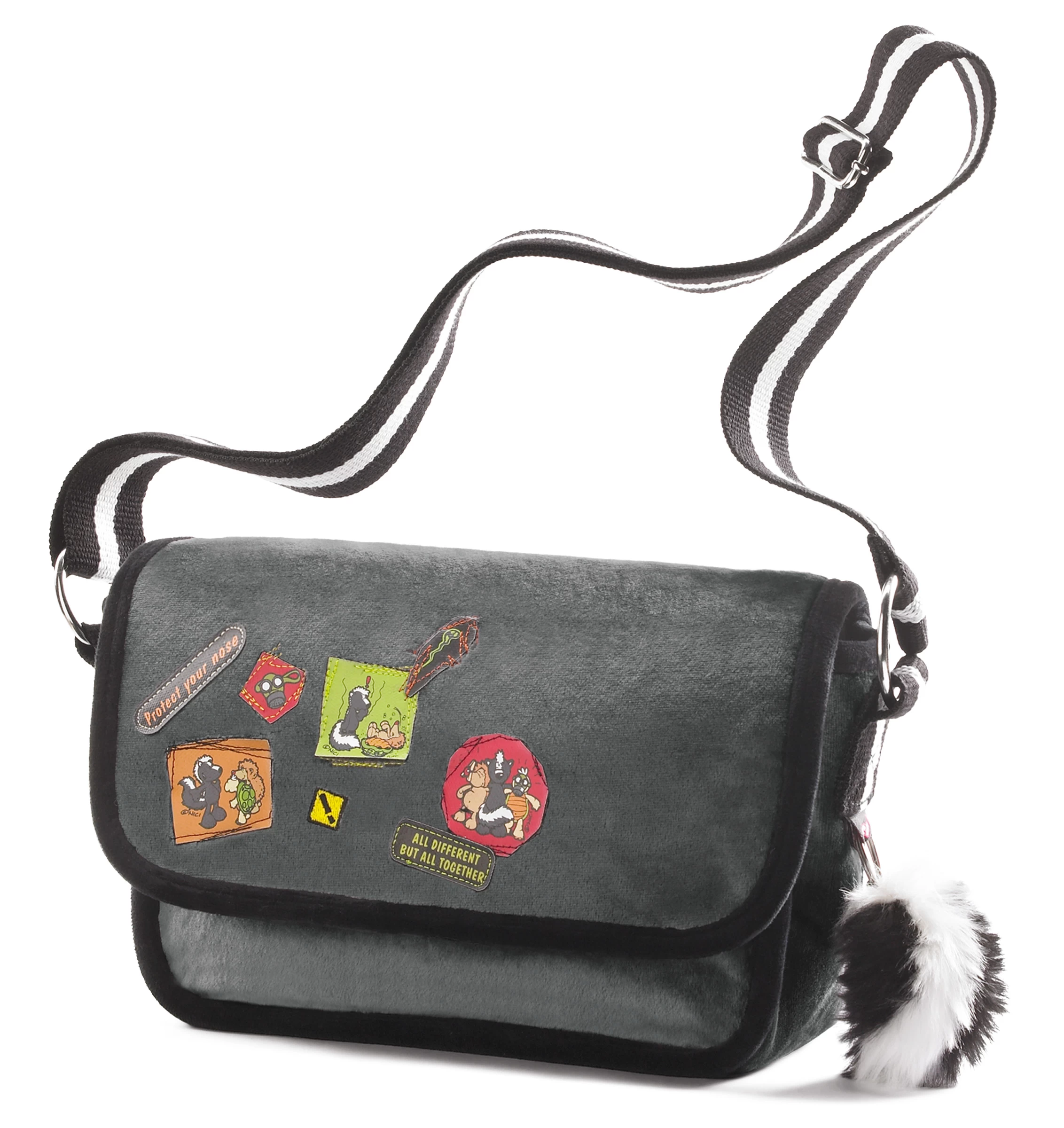 Nici 29938 Schultertasche Umhängetasche Stinktier 24x20cm 3 Nici 29938 Schultertasche Umhängetasche Stinktier 24x20cm