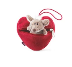 Nici 31350 Lovely Mouse Maus Im Herztäschchen Rot Ca 11cm Plüsch +Aufhängeband -Boutique-Laden für Plüschtiere 31350
