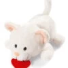 Nici 32378 Mini Filou Katze Weiß Mit Movingchip / Zum Aufziehen Ca 10cm Plüsch -Boutique-Laden für Plüschtiere 32378 1735x2048