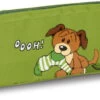 Nici 32389 Schlamper Federmäppchen Mini Filou Hund Mit Socke Grün 19x7cm -Boutique-Laden für Plüschtiere 32389 me