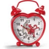 Nici 32455 Mini-Herzwecker Alarm Clock Love Cats Katzen Grau Und Rot -Boutique-Laden für Plüschtiere 32455