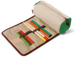 Nici 33432 Schlamper Mäppchen Zum Rollen Eichhörnchen Qunicy Oak 19x7cm -Boutique-Laden für Plüschtiere 33432 me1