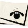 Nici 34166 Plüschdecke Shaun Das Schaf 175x140cm Kuscheldecke -Boutique-Laden für Plüschtiere 34166 me