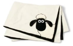 Nici 34166 Plüschdecke Shaun Das Schaf 175x140cm Kuscheldecke