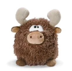 Nici 34196 Let Me Out Elch Im Orangen Sack 15cm Plüsch Kuscheltier