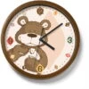 Nici 34286 Wanduhr Bär Braun - Hellbraun Classic Bear -Boutique-Laden für Plüschtiere 34286 me