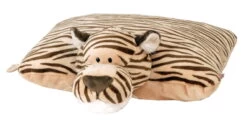 Nici 34441 Kuscheltier-Kissen 2-in-1 Tiger 40x30cm Plüsch Wild Friends -Boutique-Laden für Plüschtiere 34441 1 me