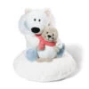 Nici 34725 Eisbär & Robbe Auf Kissen (15cm/10cm) Plüsch Kuscheltier White World -Boutique-Laden für Plüschtiere 34725 2048x1979