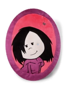 Nici 35970 Kissen Miss Moonville Mit Spinne Oval 32x39cm Plüsch Kuschelkissen