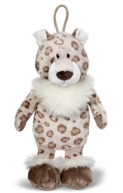 Nici 36070 Wärmflasche Schneeleopard Junge Figürlich 350ml Plüsch Snowdreams
