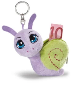 Nici 36443 Schlüsselanhänger Münztäschchen Schnecke Lila Figürlich Plüsch -Boutique-Laden für Plüschtiere 36443 02 me