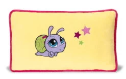 Nici 36460 Kissen Schnecke Lila Rechteckig 43x25cm Plüsch Sweet Hearts