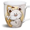 Nici 36987 Tasse Bär Beige Mit Saxophon Musik 9,5x10cm Porzellan Classic Bear -Boutique-Laden für Plüschtiere 36987 me