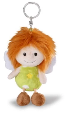 Nici 37324 Schlüsselanhänger Guardian Angels Engel Grün 10cm Plüsch Schutzengel