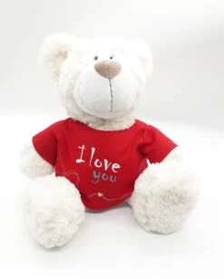 Nici 37756.1 Classic Bear Creme Mit Rotem T-Shirt "I Love You" 35cm Plüsch Schlenker -Boutique-Laden für Plüschtiere 37756 1 10
