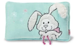 Nici 38964 Kissen Schneehase Linni Mit Schal 43x25cm Plüsch Let It Snow