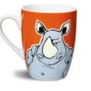 Nici 39223 Tasse Nashorn "´n Scheiss Muss Ich" Porzellan Kaffeetasse Teetasse Wild Friends -Boutique-Laden für Plüschtiere 39223b 2048x1819