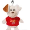 Nici 40181 Schlüsselanhänger Hund I Love You Ca 10cm Plüsch -Boutique-Laden für Plüschtiere 40181 1301x2048