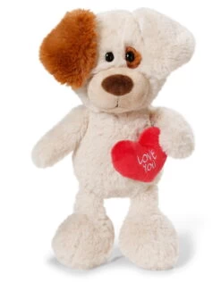 Nici 40187 Love Hund Mit Magnetherz I Love You 25cm Plüsch Schlenker