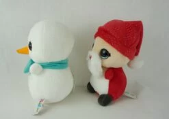 Nici 40300 Nicidoos Schneemann & Weihnachtsmann / Nikolaus Set 16cm Plüsch -Boutique-Laden für Plüschtiere 40300 4