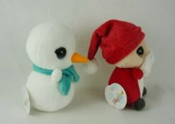 Nici 40300 Nicidoos Schneemann & Weihnachtsmann / Nikolaus Set 16cm Plüsch -Boutique-Laden für Plüschtiere 40300 6