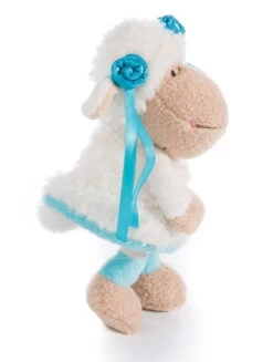 Nici 40853 Schaf Jolly Summer Mit Blauen Schleifchen Ca 20cm Plüsch Kuscheltier -Boutique-Laden für Plüschtiere 40853 ansicht 01 1547x2048