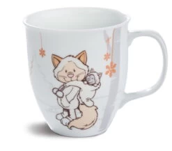 Nici 40947 Porzellan-Tasse Schneekatze Mädchen Kaffeetasse Teetasse -Boutique-Laden für Plüschtiere 40947 000 HA 01 2048x1797