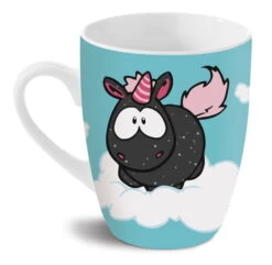 Nici 41614 Tasse Einhorn Theodor & Carbon Flash Blau 8x10cm Porzellan -Boutique-Laden für Plüschtiere 41614 02 HA Frei me