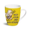Nici 41769 Porzellantasse Schaf Keep Calm And Rock N Roll Kaffeetasse Teetasse -Boutique-Laden für Plüschtiere 41769