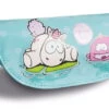 Nici 41859 Brillenetui Einhorn-Wal Rainbow Bubble & Theodor Ca 17x8cm Nylon -Boutique-Laden für Plüschtiere 41859 01 HA Frei me