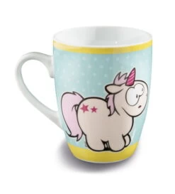Nici 41861 Tasse Einhorn Theodor & Einhorn-Wal Rainbow HELLO 8x10cm Porzellan -Boutique-Laden für Plüschtiere 41861 02 ZA Frei me