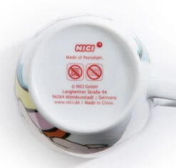 Nici 42234 Tasse Einhorn Rainbow Flair + Theodor & Friends 8x10cm Porzellan -Boutique-Laden für Plüschtiere 42234 02 ZA me