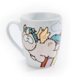 Nici 42234 Tasse Einhorn Rainbow Flair + Theodor & Friends 8x10cm Porzellan -Boutique-Laden für Plüschtiere 42234 02 ZA Frei me