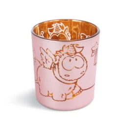 Nici 42449 Kerzenglas Teelichthalter Einhorn Theodor & Rainbow Flair 7x8cm -Boutique-Laden für Plüschtiere 42449 02 ZA Frei 1434x1566