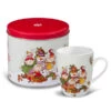Nici 42584 Porzellantasse & Keksdose Geschenkset Santa´s Helpers Weihnachten -Boutique-Laden für Plüschtiere 42584pt