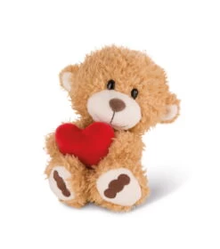 Nici 42606 LOVE Bär Hellbraun Mit Herz Ca 20cm Plüsch Kuscheltier