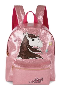 Nici 43219 Freizeitrucksack Rucksack Soulmates Pferd Mustang Rosa -Boutique-Laden für Plüschtiere 43219 01 HA Frei 1408x2048