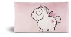 Nici 43261 Kissen Einhorn-Baby Theofina Glitzernd Rosa Ca 43x25cm Plüsch