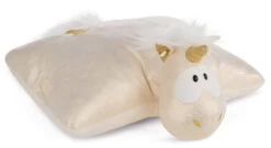 Nici 43727 Kuscheltier-Kissen 2in1 Einhorn Shooting Star Plüsch Theodor 40x30cm -Boutique-Laden für Plüschtiere 43727 02 ZA Frei me