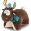 Nici 44127 Kuscheltier-Kissen 2-in-1 Rentier Reny Heart 40x30cm Plüsch Winter -Boutique-Laden für Plüschtiere 44127 01 HA Frei me