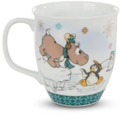 Nici 44151 Tasse Rentier Reny Heart +Pinguin Kaffeetasse 9,5x10cm Winter Glamour -Boutique-Laden für Plüschtiere 44151 02 ZA Frei 2048x1857