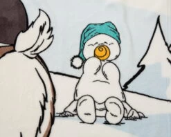 Nici 44158 Kuschel-Decke Winter Glamour Rentier Gans Pinguin 125x160cm Plüsch -Boutique-Laden für Plüschtiere 44158 04 ZA me