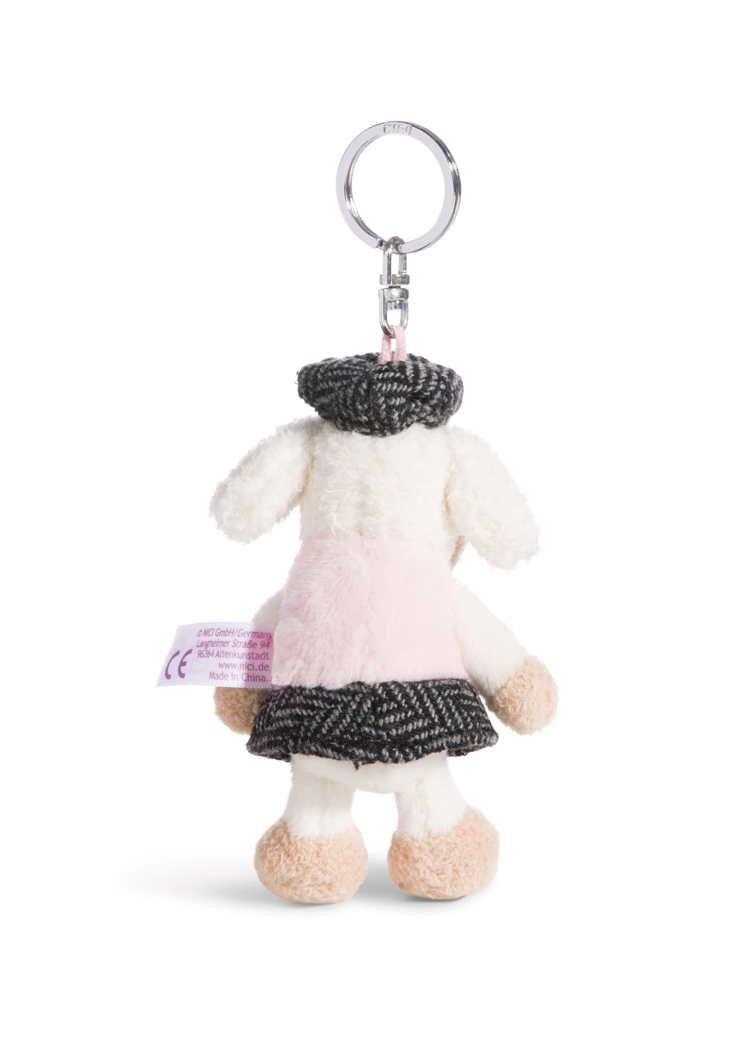 Nici 44262 Schlüsselanhänger Schaf Jolly Chic Ca 10cm Plüsch Jolly Journey In Paris 4 Nici 44262 Schlüsselanhänger Schaf Jolly Chic Ca 10cm Plüsch Jolly Journey In Paris – Bild 2