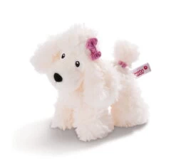 Nici 44265 Weißer Pudel Ca 17cm Stehend Plüsch Jolly Journey In Paris